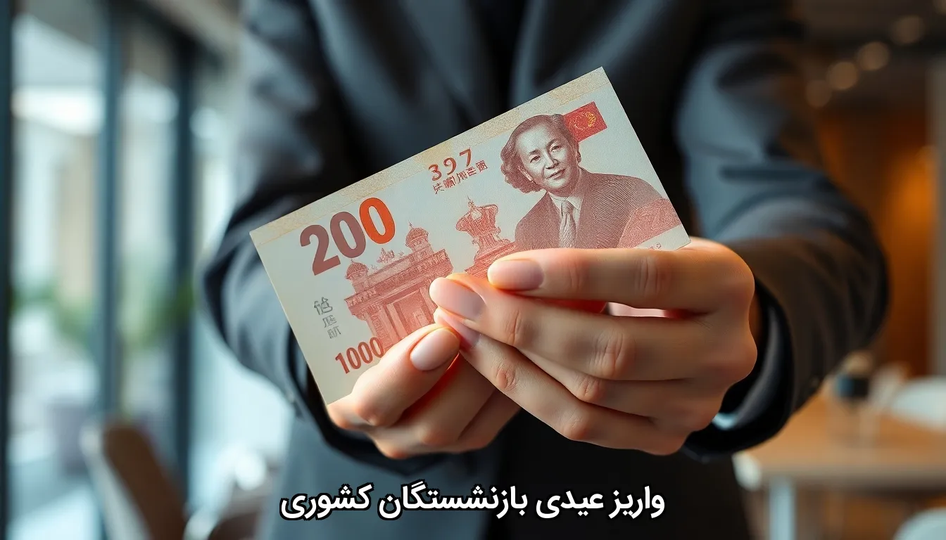 واریز عیدی بازنشستگان کشوری