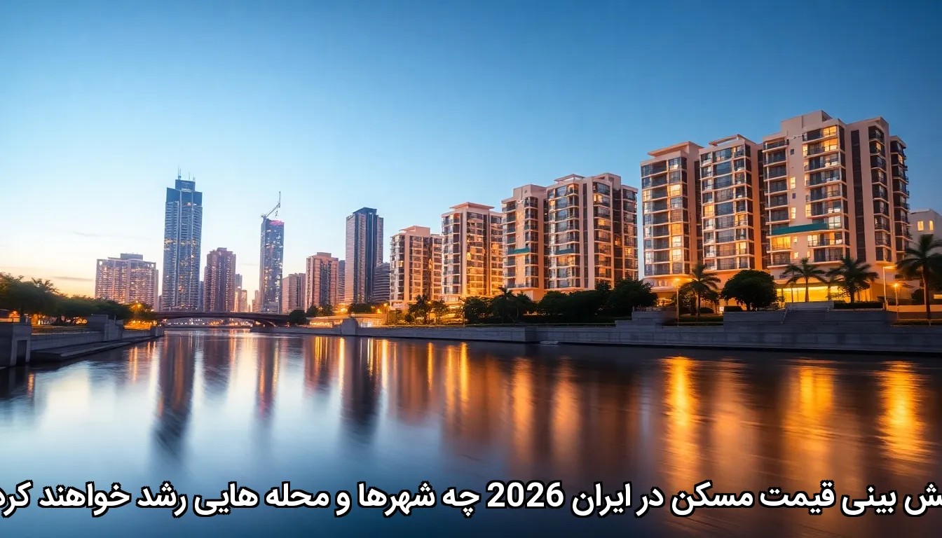 پیش بینی قیمت مسکن در ایران 2026 چه شهرها و محله هایی رشد خواهند کرد