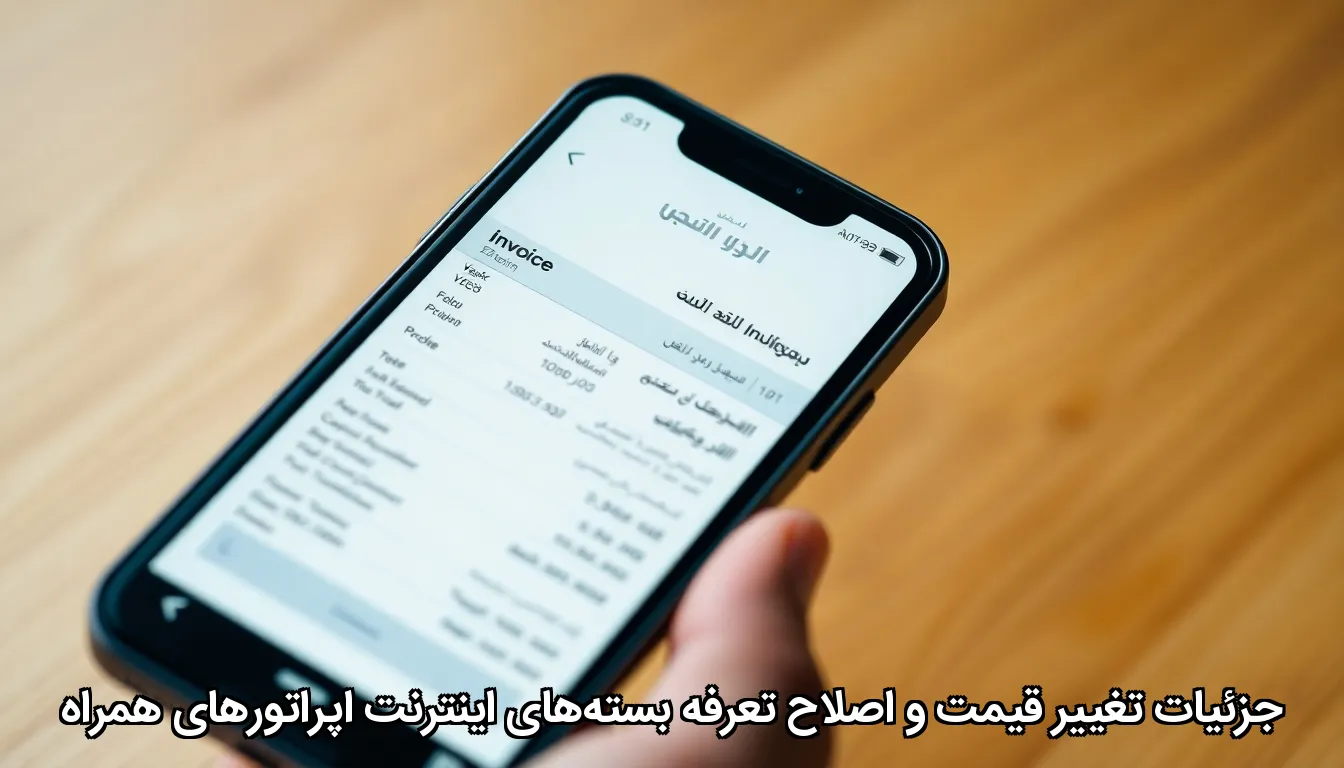 جزئیات تغییر قیمت و اصلاح تعرفه بسته‌های اینترنت اپراتورهای همراه