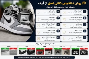 راهنمای خرید کتانی اصل