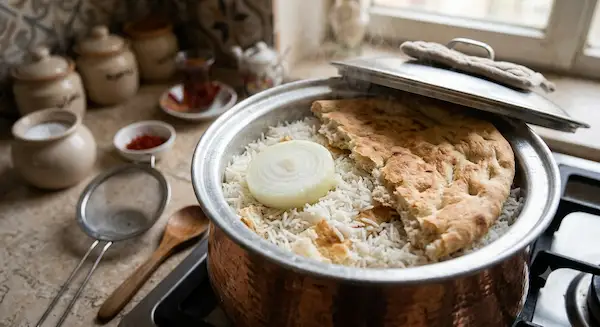 چطور بوی بد سوختگی برنج را از بین ببریم